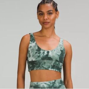 Lululemon Align Bra A/B cups, size 8, EUC, Diamond Dye Smoked Spruce/Smoked